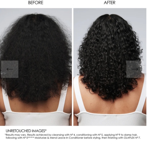 NEW 2 Pcs Olaplex Nº 5 LEAVE-IN MOISTURIZE & MEND LEAVE-IN CONDITIONER - Picture 6 of 14